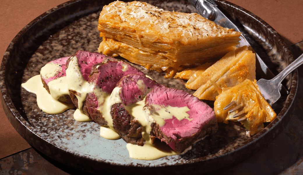 Fantastic Restaurant Ball room meat dish